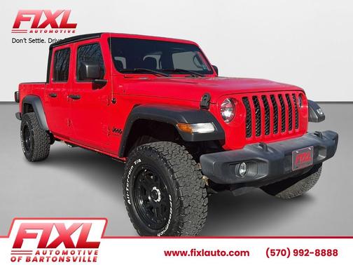 Firecracker Red Clearcoat 2020 Jeep Gladiator Sport S