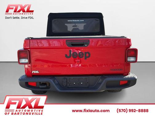 Firecracker Red Clearcoat 2020 Jeep Gladiator Sport S