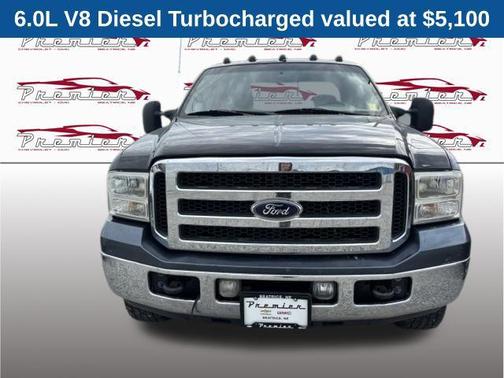Blue 2005 Ford F-250 XL