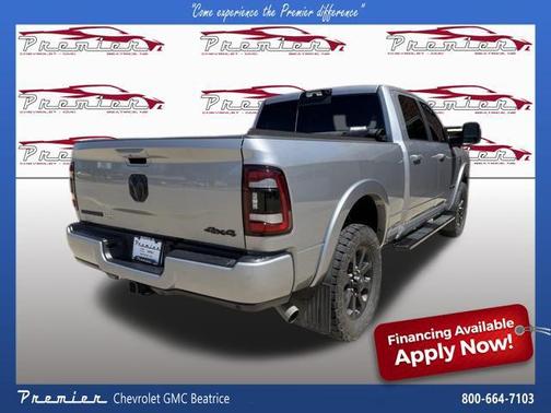 Billet Silver Metallic Clearcoat 2024 RAM 3500 Laramie Crew Cab 4x4 6'4' Box