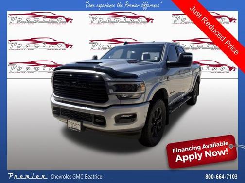 Billet Silver Metallic Clearcoat 2024 RAM 3500 Laramie Crew Cab 4x4 6'4' Box