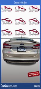 White Gold 2017 Ford Fusion Titanium