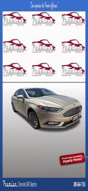 White Gold 2017 Ford Fusion Titanium