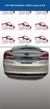 White Gold 2017 Ford Fusion Titanium