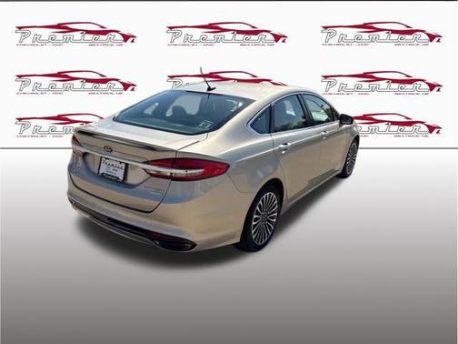 White Gold 2017 Ford Fusion Titanium