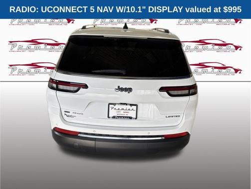 Bright White Clearcoat 2021 Jeep Grand Cherokee L Limited