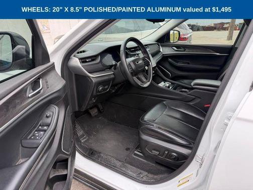 Bright White Clearcoat 2021 Jeep Grand Cherokee L Limited