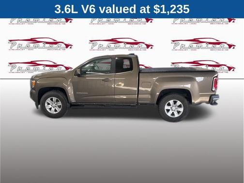 Bronze Alloy Metallic 2017 GMC Canyon SLE