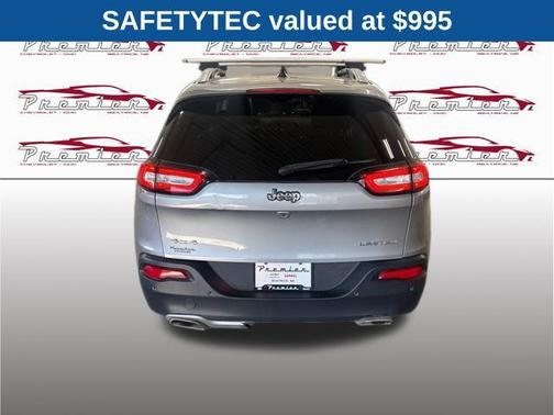 Billet Silver Metallic Clearcoat 2016 Jeep Cherokee Limited