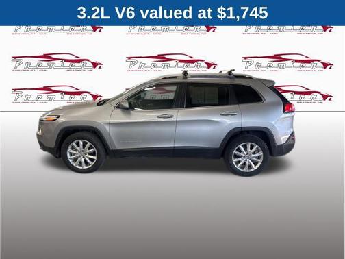 Billet Silver Metallic Clearcoat 2016 Jeep Cherokee Limited