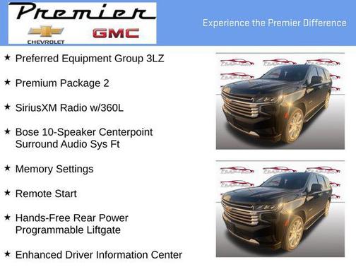 2022 Chevrolet Tahoe 4WD High Country