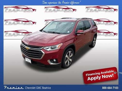 Cajun Red Tintcoat 2019 Chevrolet Traverse LT Leather