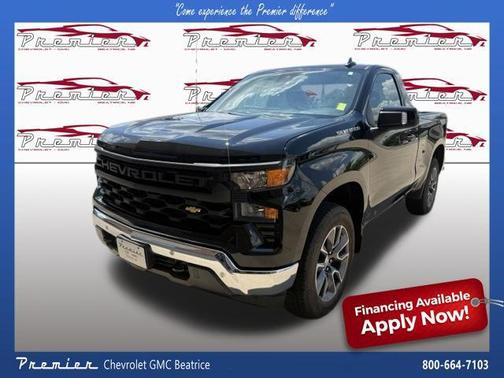 Black 2024 Chevrolet Silverado 1500 WT