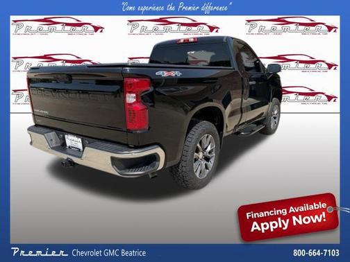 Black 2024 Chevrolet Silverado 1500 WT