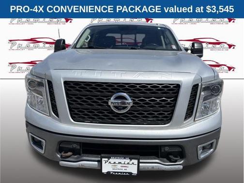 Brilliant Silver Metallic 2019 Nissan Titan PRO-4X