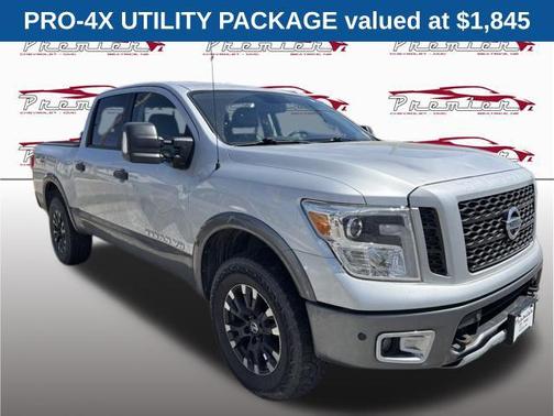 Brilliant Silver Metallic 2019 Nissan Titan PRO-4X