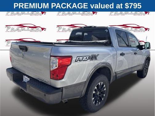 Brilliant Silver Metallic 2019 Nissan Titan PRO-4X