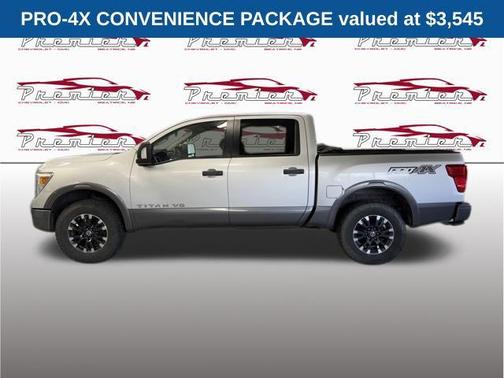 Brilliant Silver Metallic 2019 Nissan Titan PRO-4X