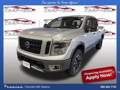 Brilliant Silver Metallic 2019 Nissan Titan PRO-4X