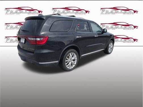 Brilliant Black Crystal Pearlcoat 2015 Dodge Durango Citadel