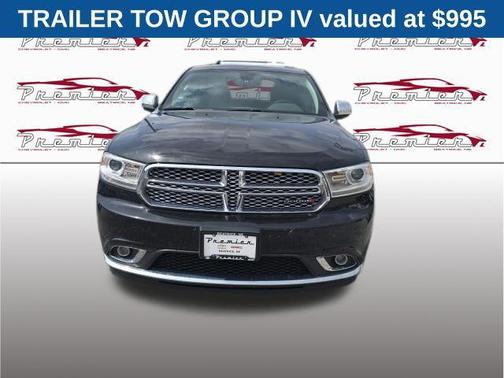Brilliant Black Crystal Pearlcoat 2015 Dodge Durango Citadel