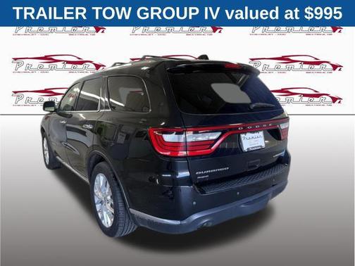Brilliant Black Crystal Pearlcoat 2015 Dodge Durango Citadel