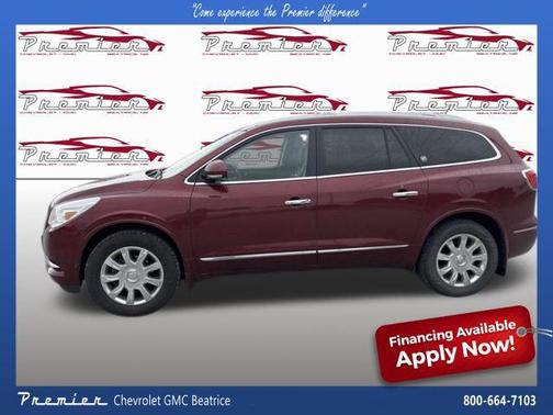 Crimson Red Tintcoat 2017 Buick Enclave Premium