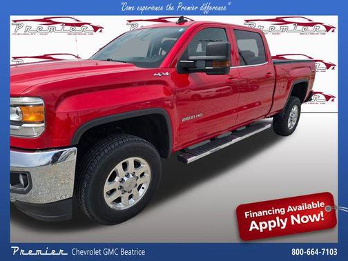 Fire Red 2015 GMC Sierra 2500 SLE