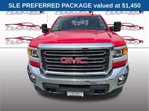 Fire Red 2015 GMC Sierra 2500 SLE