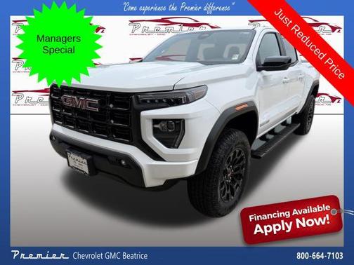 Summit White 2026 GMC Canyon Elevation