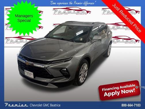 Sterling Gray Metallic 2023 Chevrolet Blazer 3LT