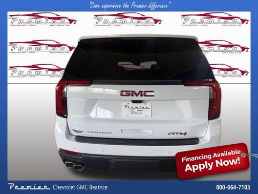 Summit White 2026 GMC Yukon 4WD AT4 Ultimate