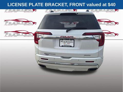 White Frost Tricoat 2023 GMC Acadia Denali