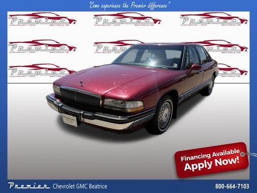 Red 1993 Buick Park Avenue Base