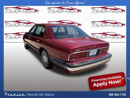 Red 1993 Buick Park Avenue Base