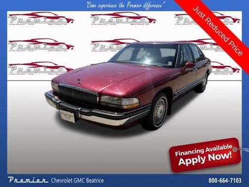 Red 1993 Buick Park Avenue Base