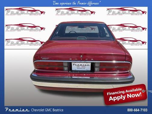 Red 1993 Buick Park Avenue Base