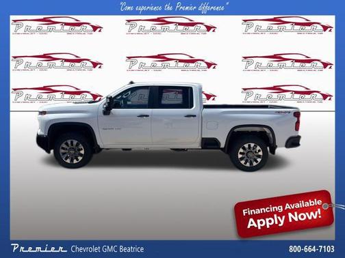 Summit White 2026 Chevrolet Silverado 2500 Custom