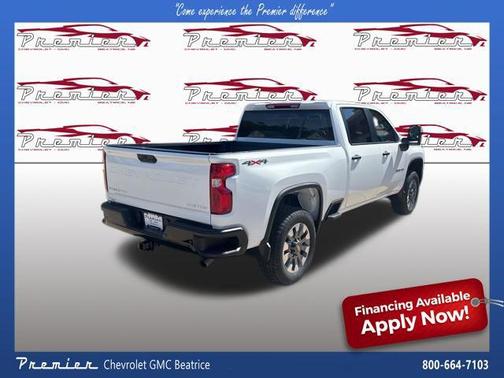 Summit White 2026 Chevrolet Silverado 2500 Custom