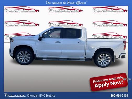 Iridescent Pearl Tricoat 2019 Chevrolet Silverado 1500 High Country