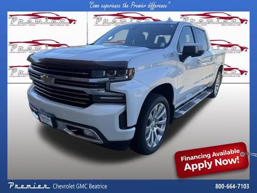 Iridescent Pearl Tricoat 2019 Chevrolet Silverado 1500 High Country
