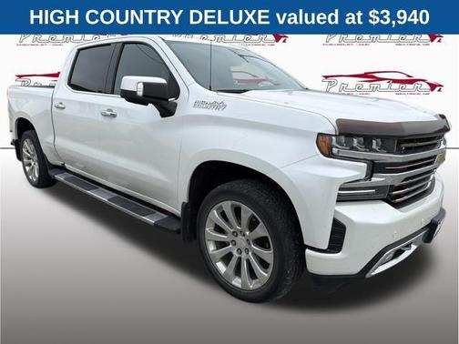 Iridescent Pearl Tricoat 2019 Chevrolet Silverado 1500 High Country