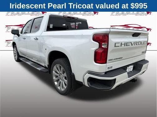 Iridescent Pearl Tricoat 2019 Chevrolet Silverado 1500 High Country