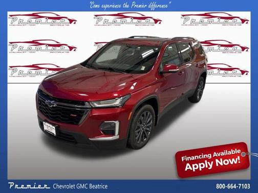 Radiant Red Tintcoat 2023 Chevrolet Traverse RS