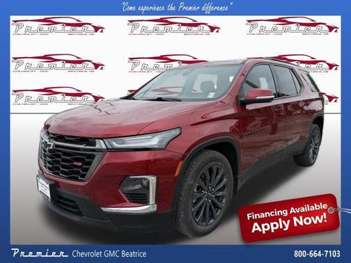 Radiant Red Tintcoat 2023 Chevrolet Traverse RS