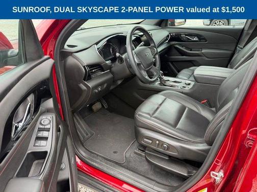Radiant Red Tintcoat 2023 Chevrolet Traverse RS