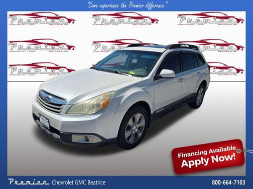 Satin White Pearl 2011 Subaru Outback 2.5 i Premium