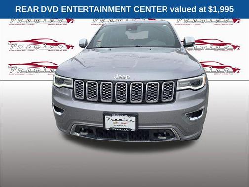 Billet Silver Metallic Clearcoat 2021 Jeep Grand Cherokee Overland