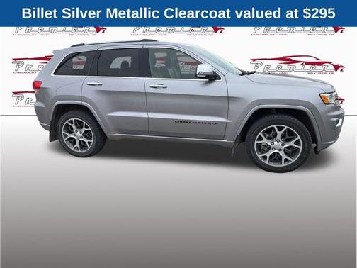 Billet Silver Metallic Clearcoat 2021 Jeep Grand Cherokee Overland