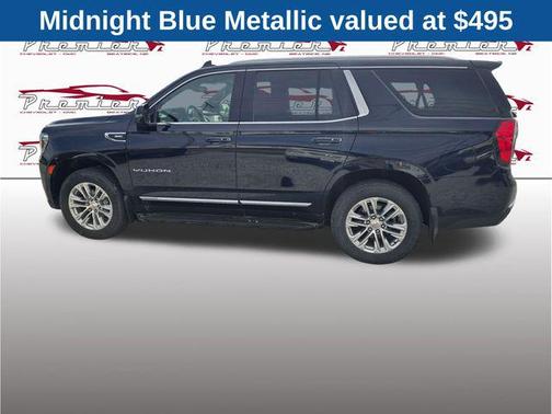 Midnight Blue Metallic 2022 GMC Yukon SLT